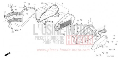FILTRE A AIR SH125ADP de 2023